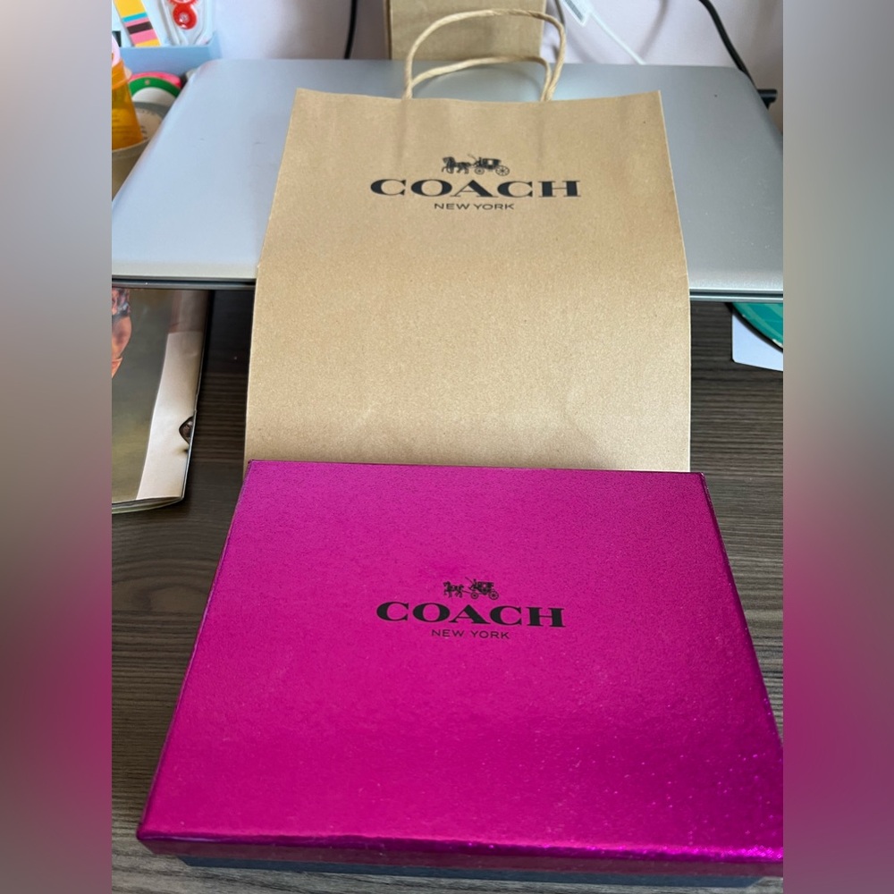 EUC Coach Empty Box & paper bag
